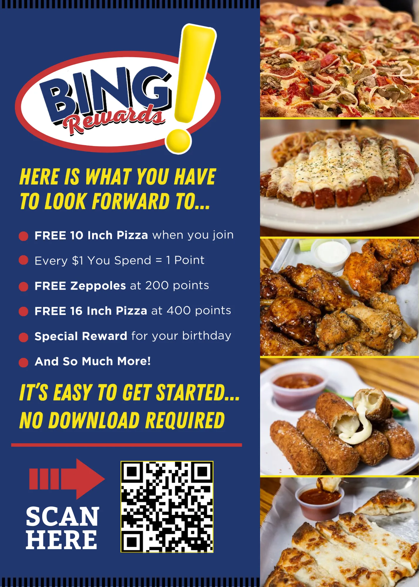 The Bing Pizza Loyalty Program